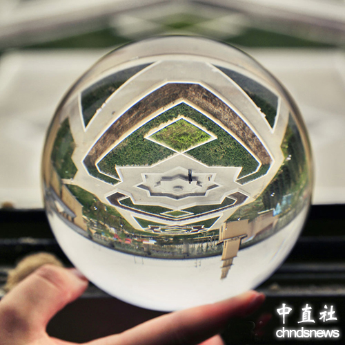 探秘北京园博会：水晶球里看园博