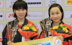  日本13岁萝莉成乒联史上最小冠军 