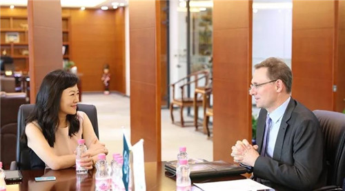 澳大利亚国家旅游局访问中国·尚赫陈旻君执行长