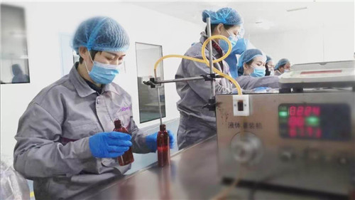 陕西省药监局领导到三八妇乐杨凌生产基地健康产业园调研
